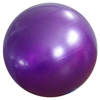 ลูกบอลโยคะ (สีม่วง)<br>ขนาด 55 ซม.
