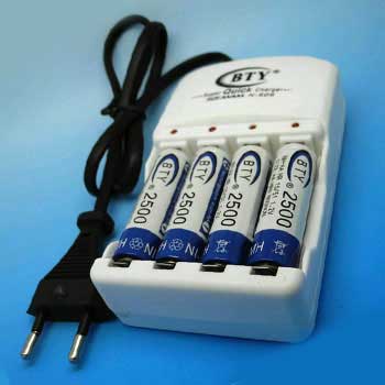 ชุดชาร์จ BTY รุ่น N-606<br>Charger (AA/AAA)