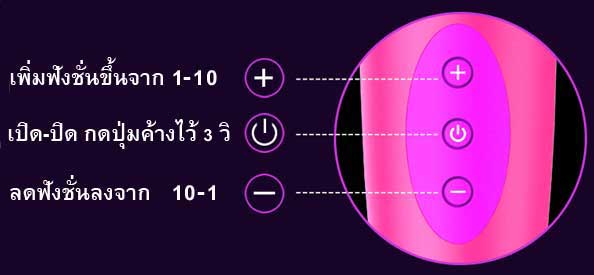 หัวเห็ดสั่น (USB charge) ชาร์จแบตเตอรี่จนเต็ม ใช้งานได้หลายชั่วโมง ซิลิโคนยืดหยุ่นดี การสั่นสะเทือนได้ลึก และมีประสิทธิภาพมาก ปรับการสั่นได้หลายระดับ ส่วนหัวซิลิโคนถอดออกมาเปลี่ยนแบบอื่นๆได้ ทำความสะอาดง่าย ใช้สั่นนวด กระตุ้นอารมณ์ ให้ความสุข สนุกขณะร่วม ได้ทุกโอกาส